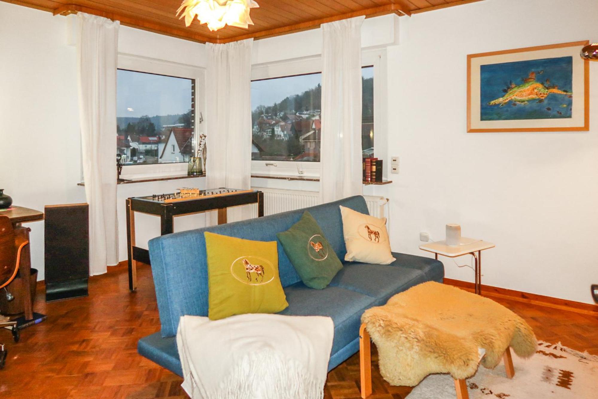 Homestay - Panoramablick Ueber Buedingen Exteriér fotografie